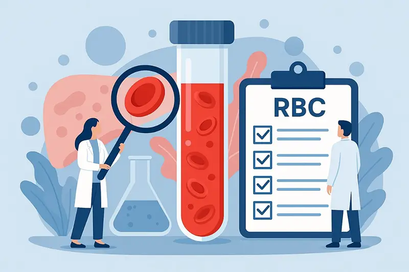 آزمایش شمارش گلبول‌ های  قرمز خون (RBC)