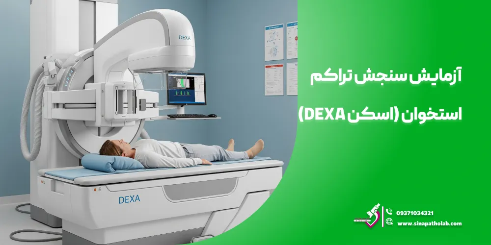 آزمایش سنجش تراکم استخوان (اسکن DEXA)